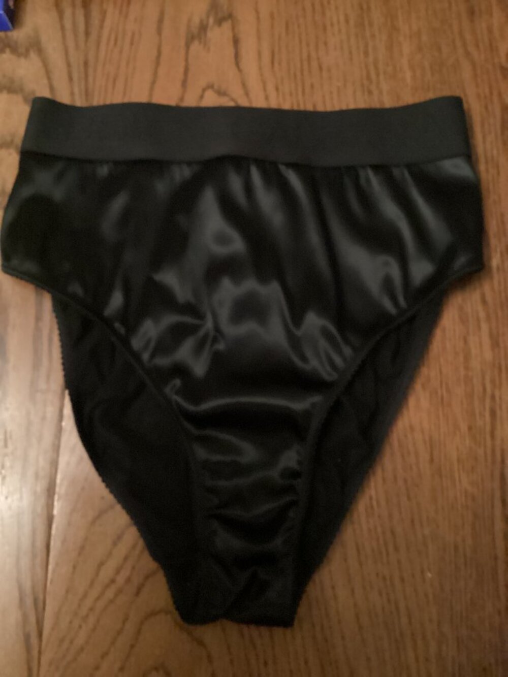 Dolce & Gabbana Satin High-Waist Panties Size 4